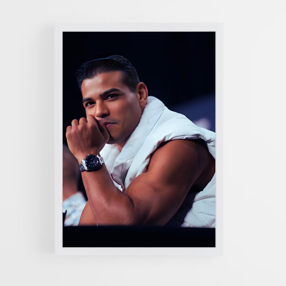 Poster Paulo costa méditatif – affiche MMA (vue 3)